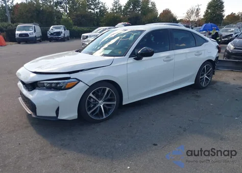 2025 Honda Civic Sport z USA, uszkodzony, nr VIN 2HGFE2F54SH576118